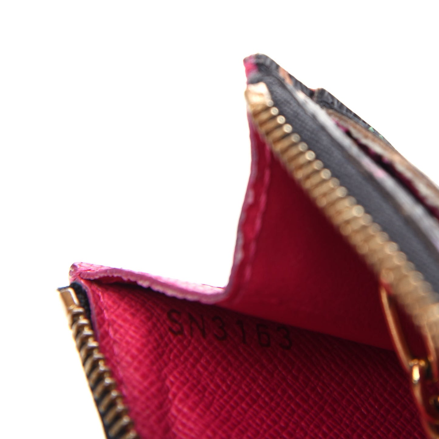 Monogram Multicolor Key Pouch Black Grenade