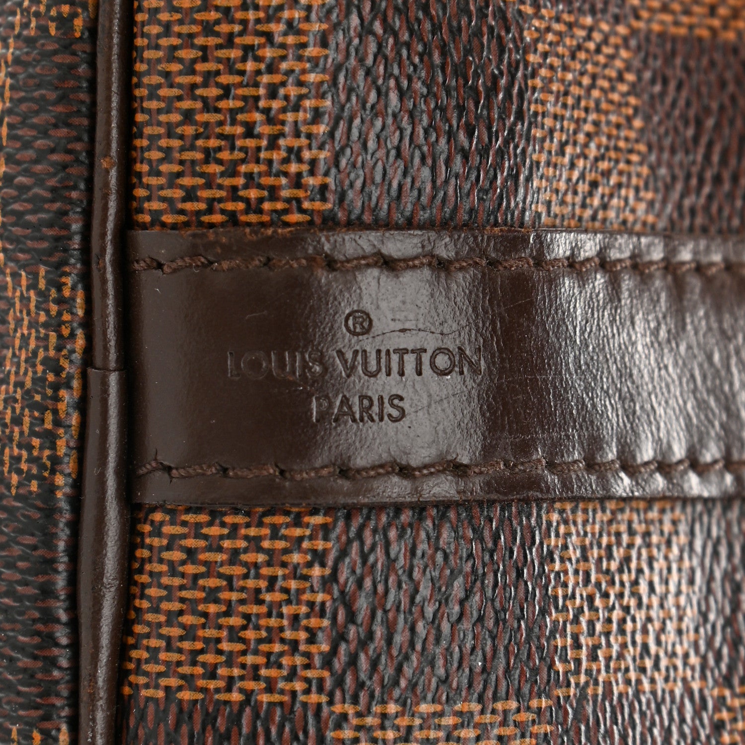 Louis Vuitton Damier Ebene Speedy Bandouliere 35 10 of 18