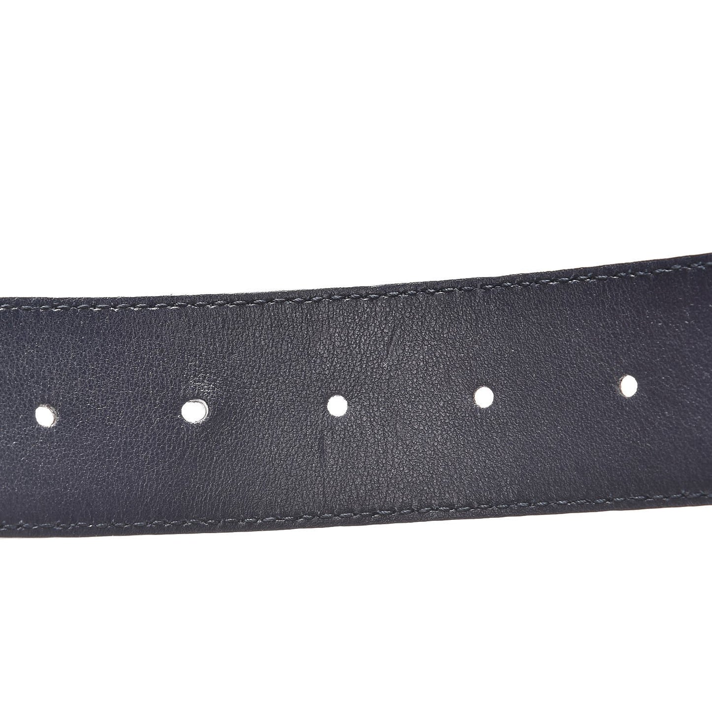 GG Supreme Monogram Blooms Interlocking G Belt 110 44 Beige Blue Navy