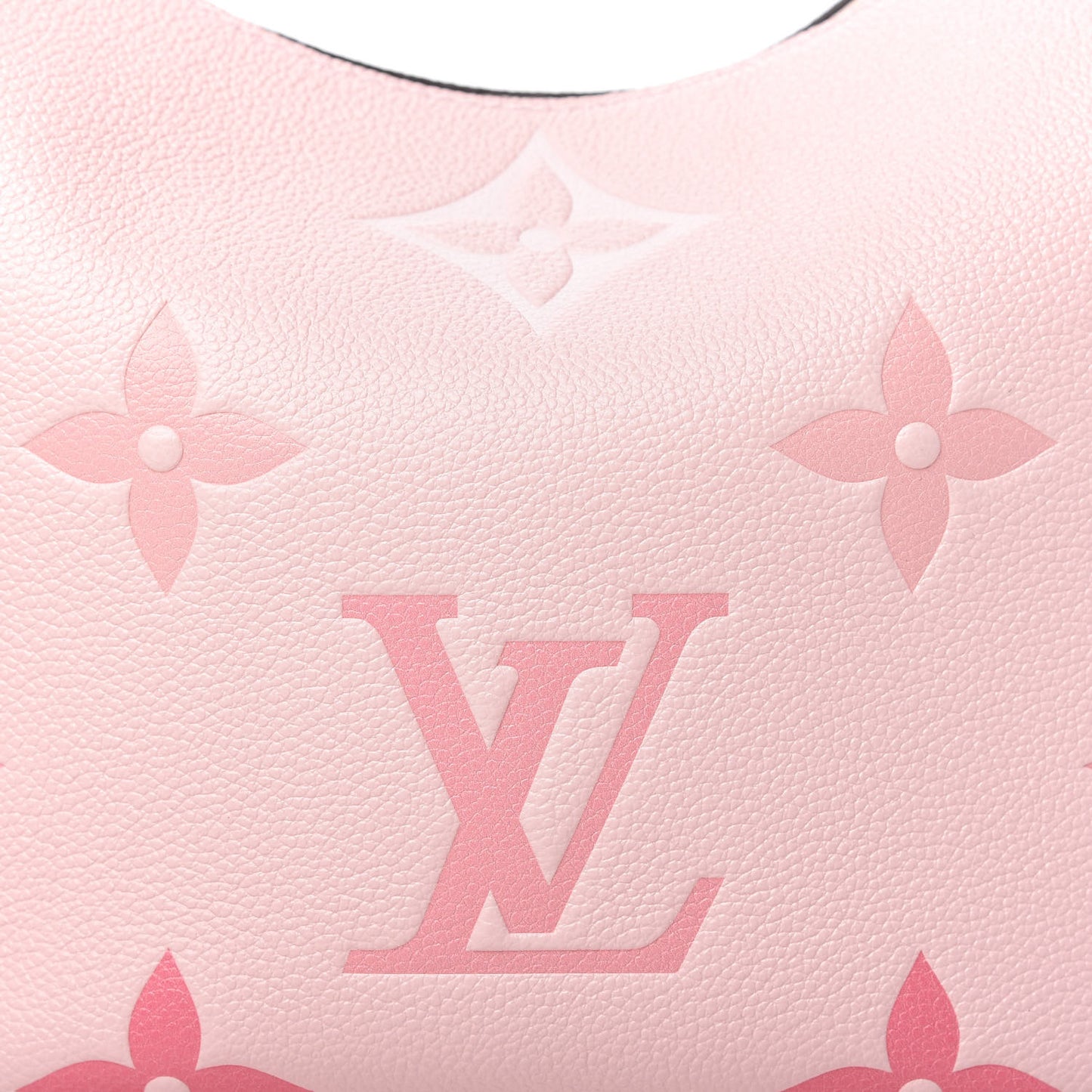 Empreinte Monogram Giant By The Pool Marshmallow Hobo PM Bouton De Rose