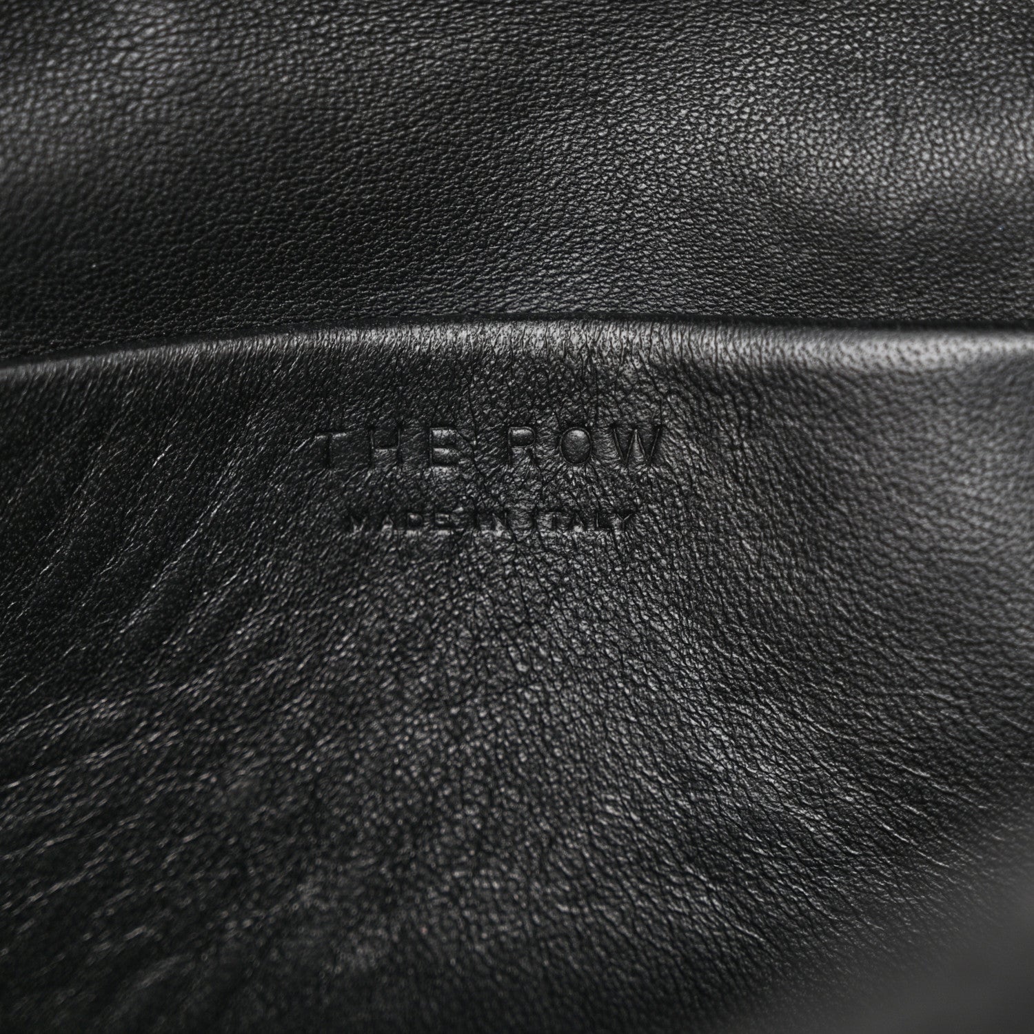 The Row Shearling Calfskin Belt Bag Black 6 of 11