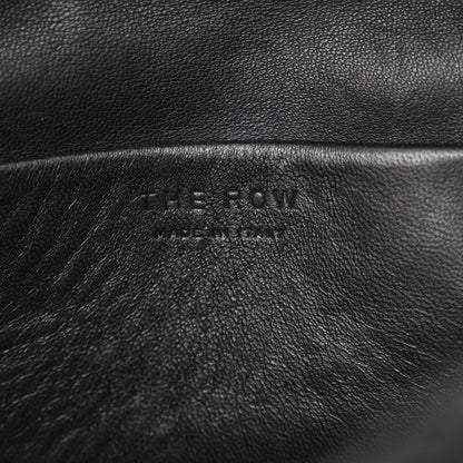 The Row Shearling Calfskin Belt Bag Black 6 of 11
