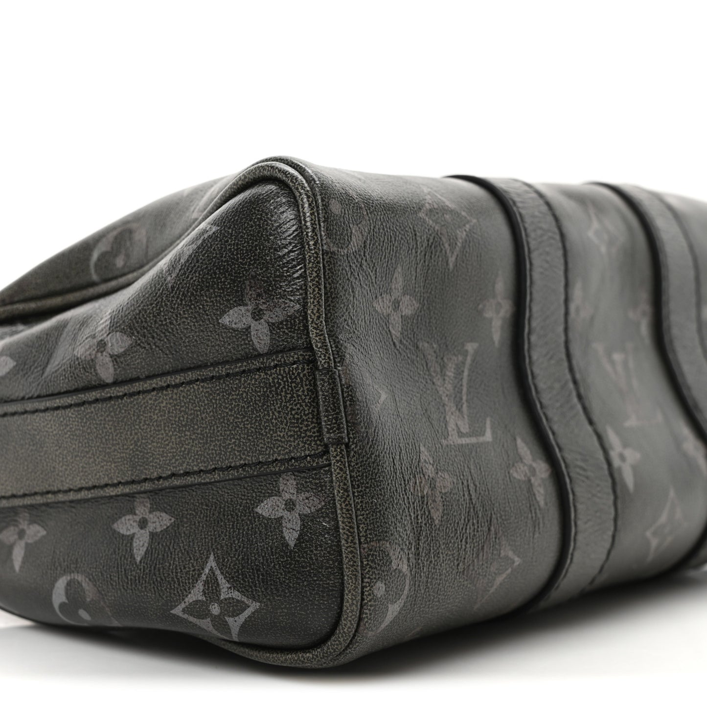 Brushed Monogram Eclipse Keepall Bandouliere 25