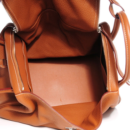 Hermes Taurillon Clemence Lindy 30 Gold 13 of 13