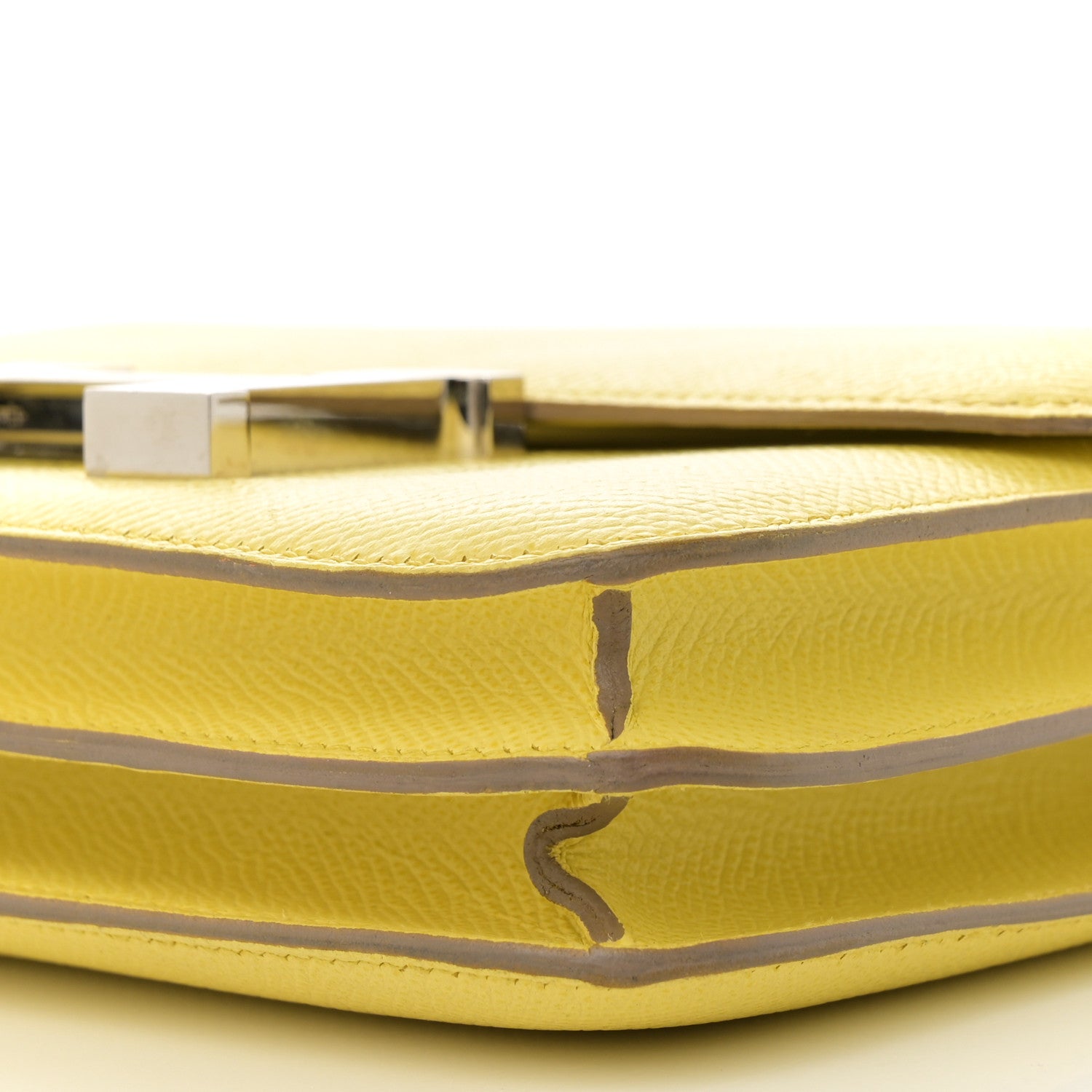 Hermes Epsom Constance 18 Lime 10 of 17