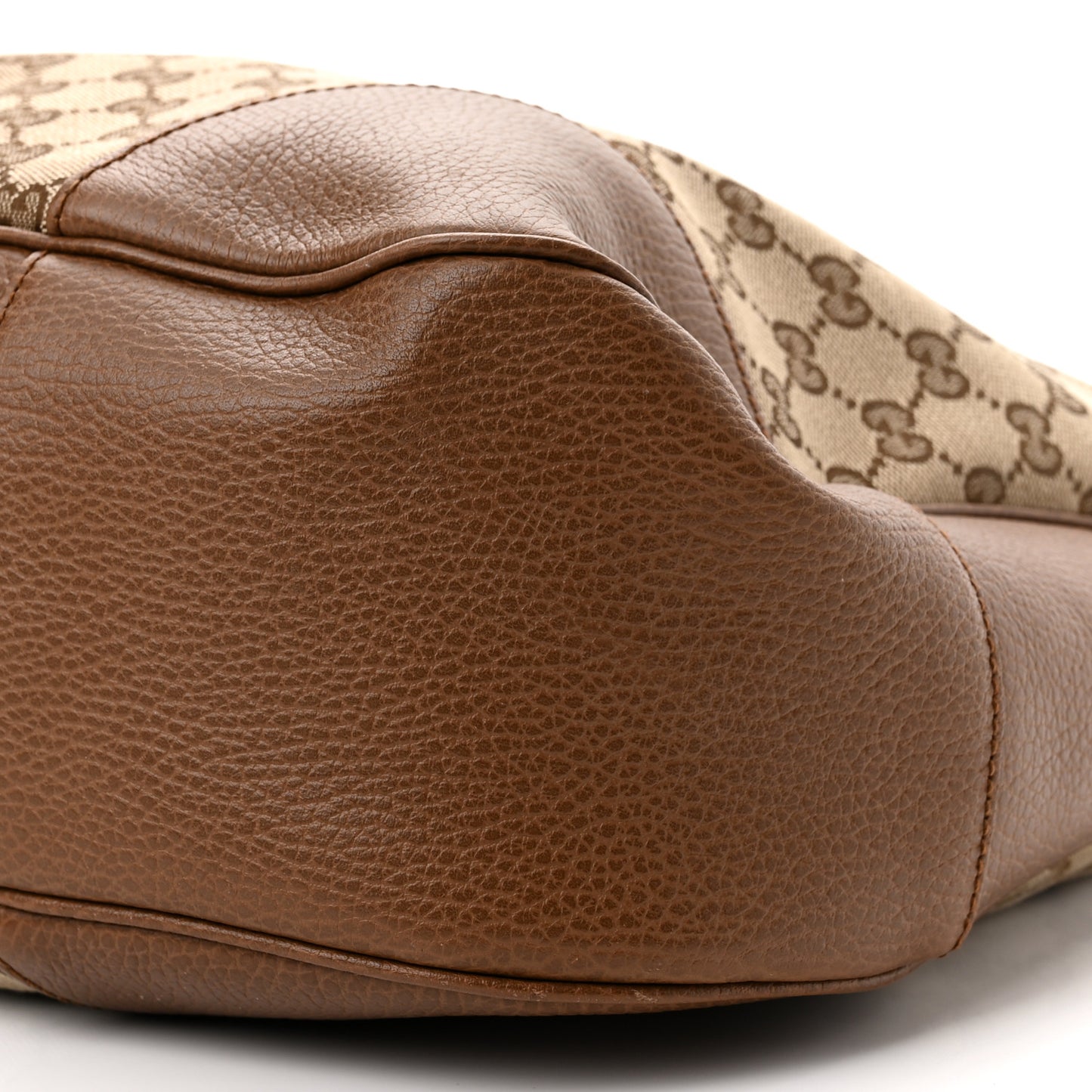Soft GG Monogram Large Margaux Hobo Brown