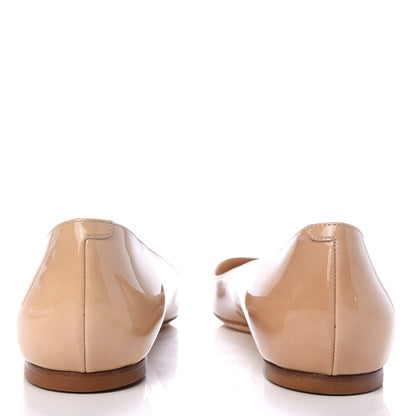 Jimmy Choo Patent Romy Flats 40 Nude 6 of 10