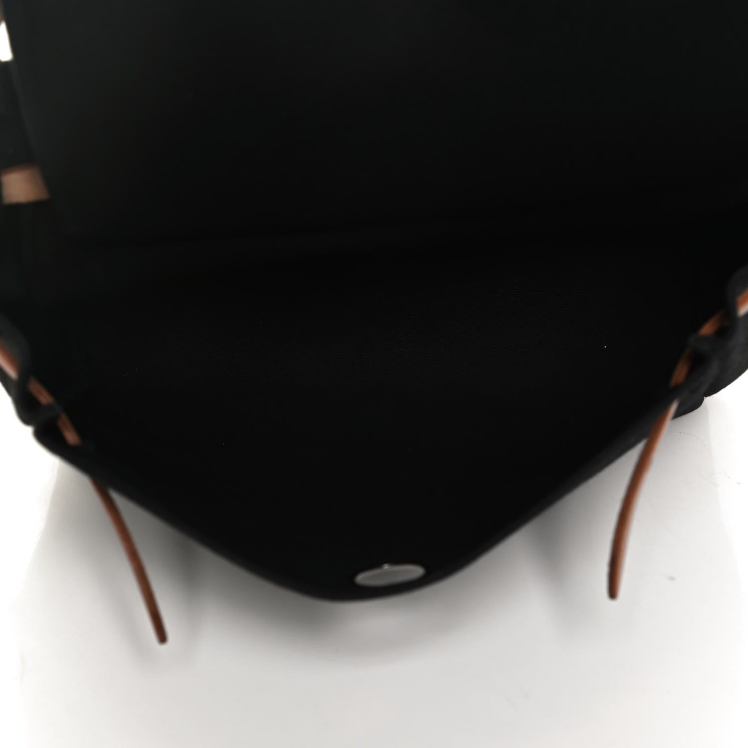 Hermes Barenia Toile Herbag 2 in 1 PM Black 5 of 11