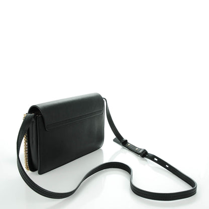 Chloe Calfskin Pony Hair Leopard Print Small Faye Shoulder Bag Abstract White 4 of 7