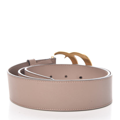 Gucci Calfskin Double G 40mm Belt 85 34 Porcelain Rose 3 of 7