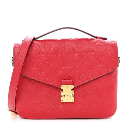 Louis Vuitton Empreinte Pochette Metis Scarlet 1 of 9