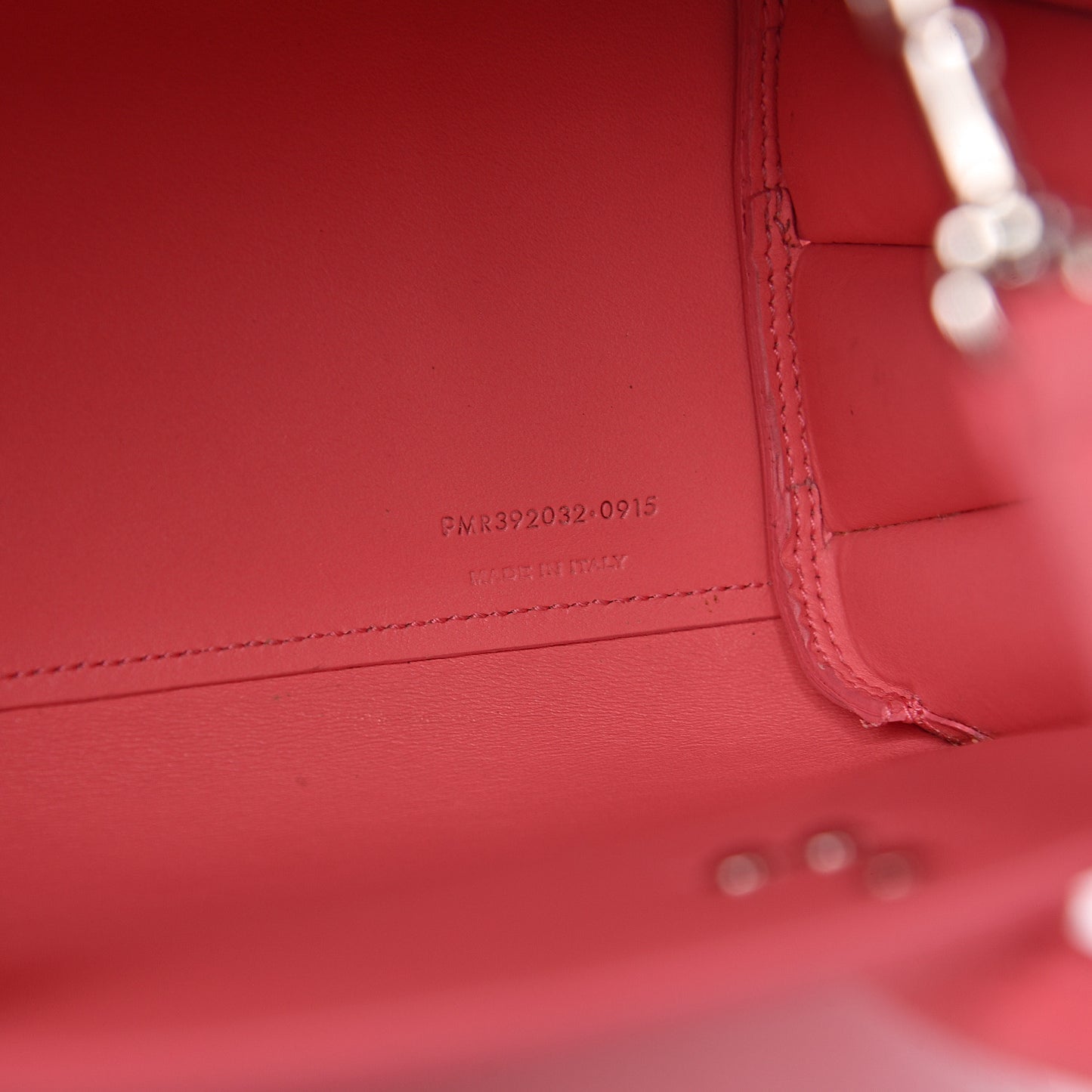 Grained Calfskin Baby Sac De Jour Rose Clair