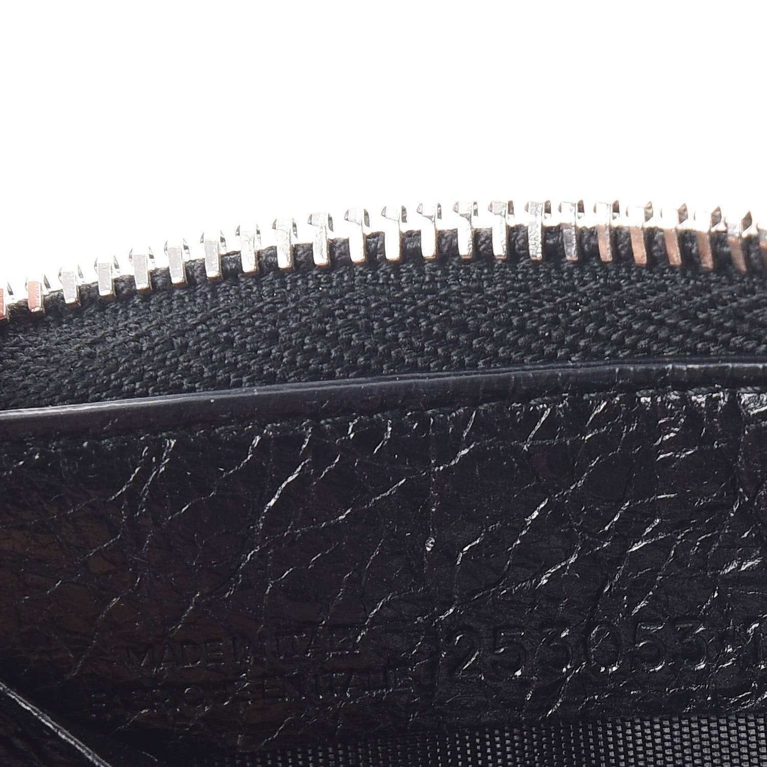 Balenciaga Agneau Giant 12 Silver Hardware Continental Zip Around Wallet Black 7 of 11