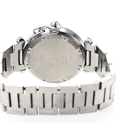 Cartier Stainless Steel 35mm Pasha GMT Automatic Watch 4 of 5