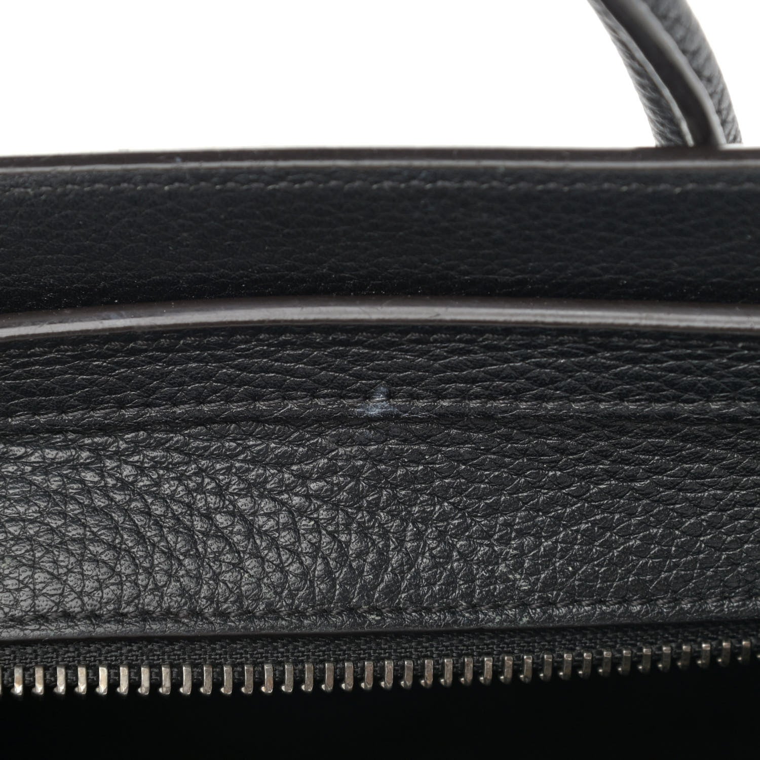 Celine Drummed Calfskin Nano Luggage Black 22 of 22