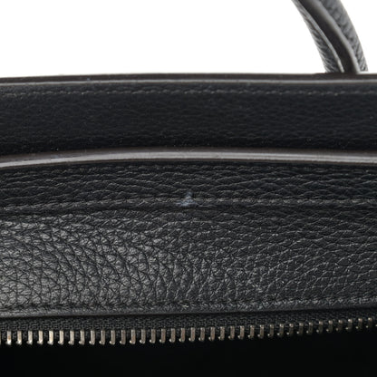 Celine Drummed Calfskin Nano Luggage Black 22 of 22