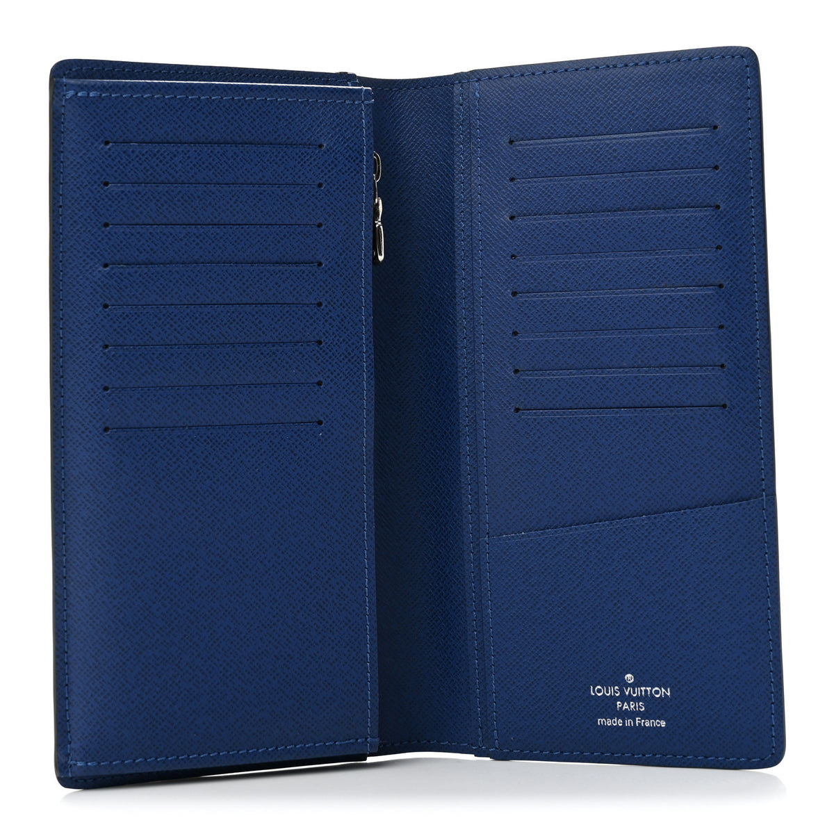 Louis Vuitton Taigarama Brazza Wallet NM Cobalt 5 of 9