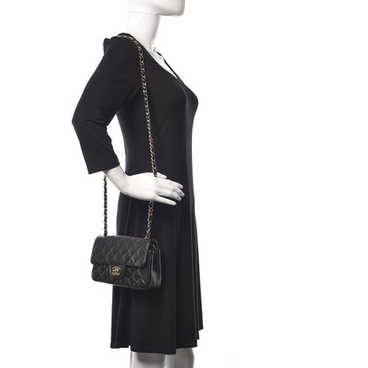 Chanel Caviar Quilted Mini Rectangular Flap Black 2 of 13