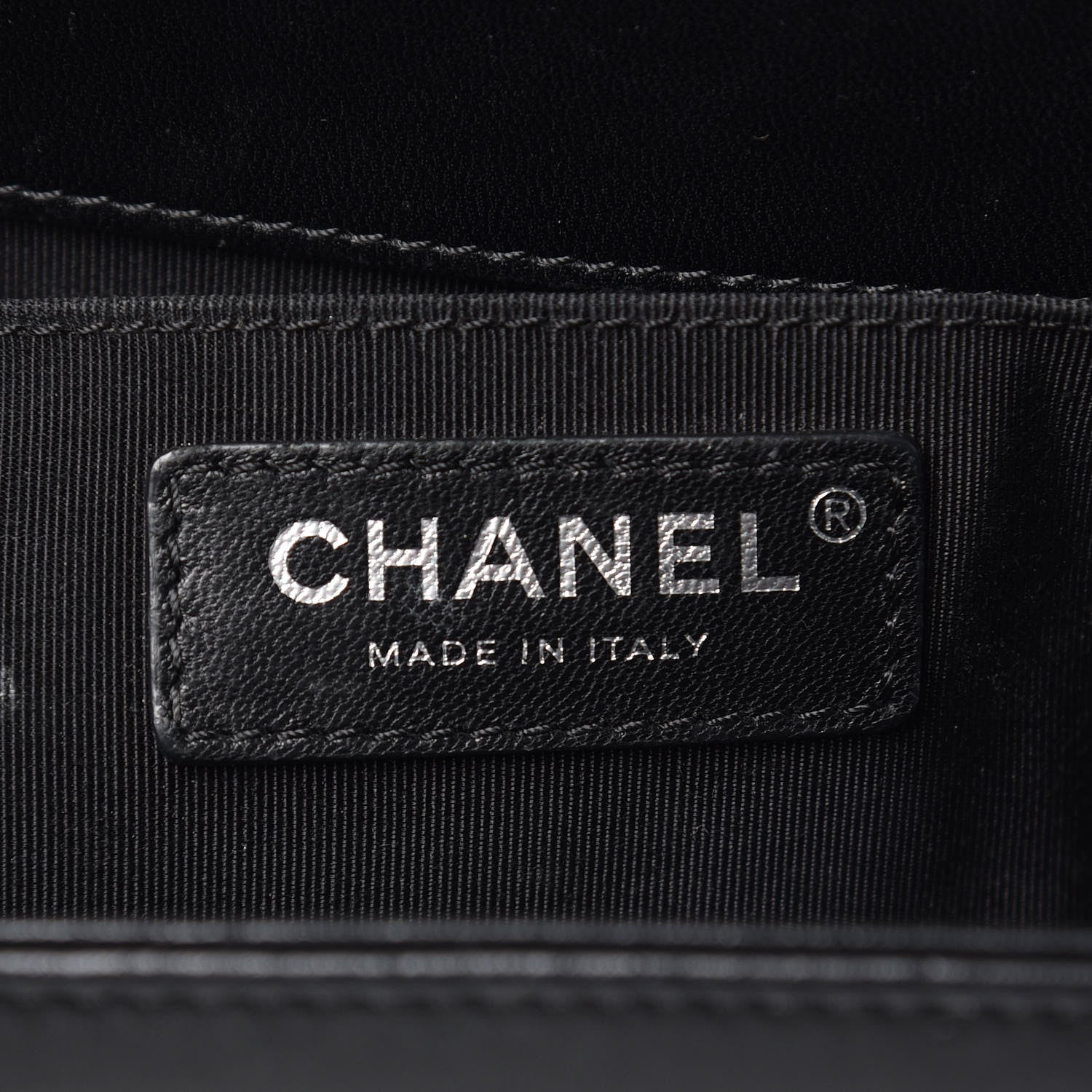 Chanel Lambskin Quilted Medium Boy Flap Black 6 of 15