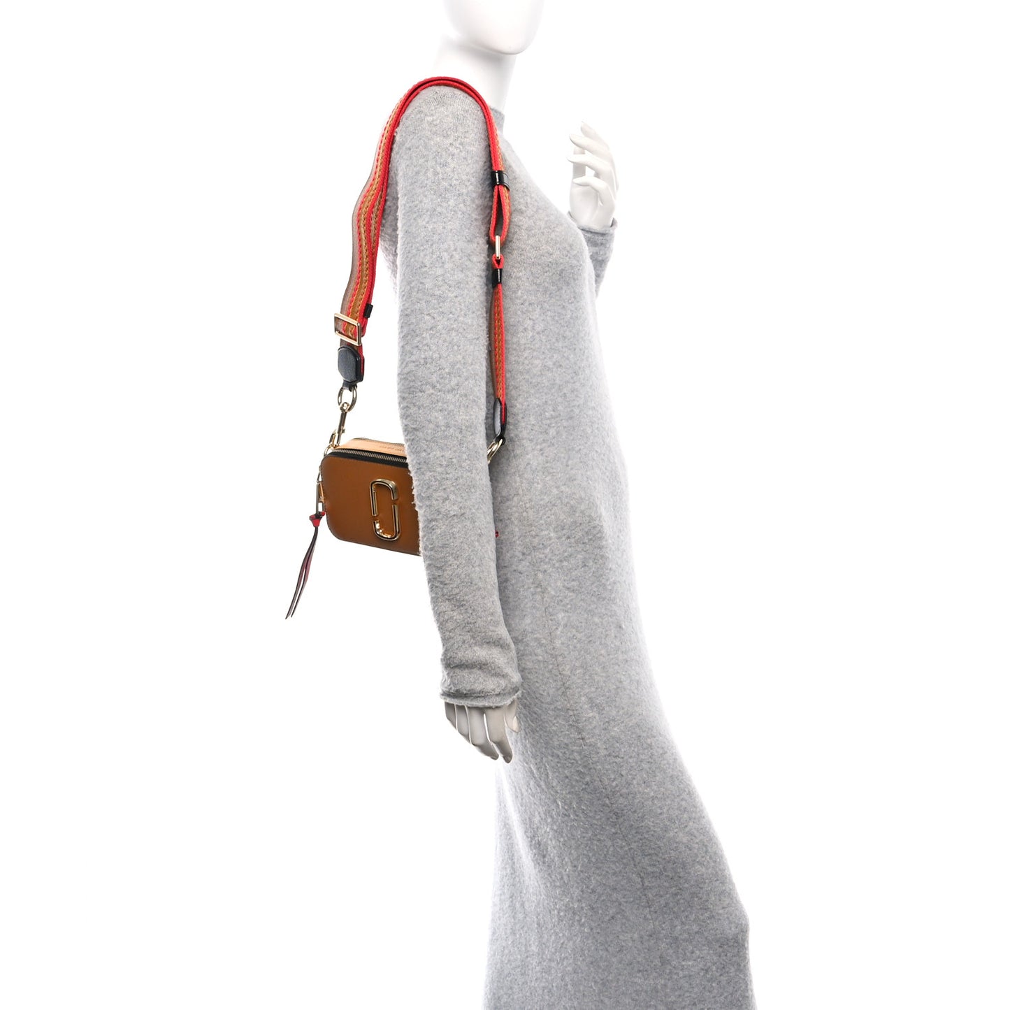 Saffiano Small Snapshot Camera Bag Cathay Spice Multicolor