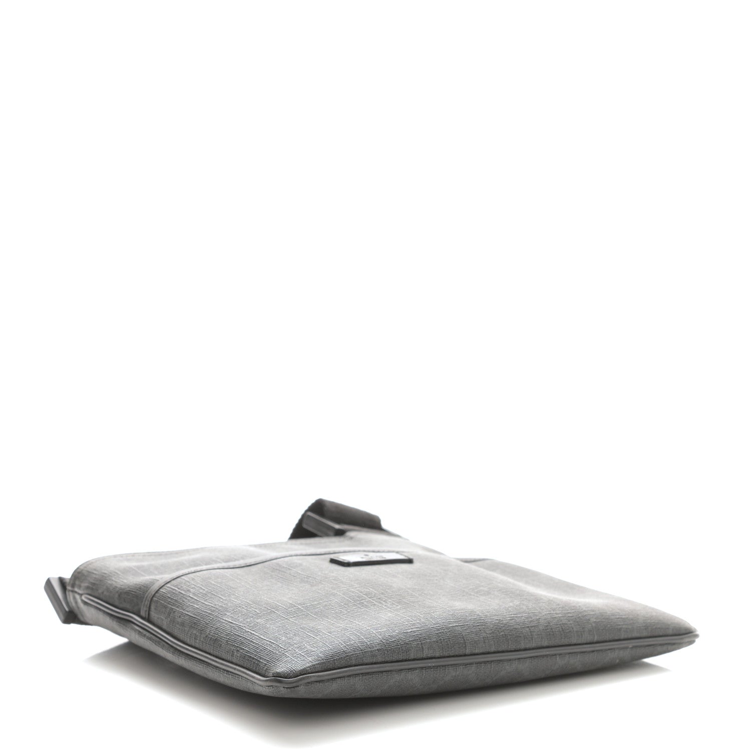 Gucci GG Plus Flat Messenger Bag Black Grey 4 of 10