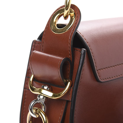 Chloe Calfskin Small Tess Bag Sepia Brown 10 of 10