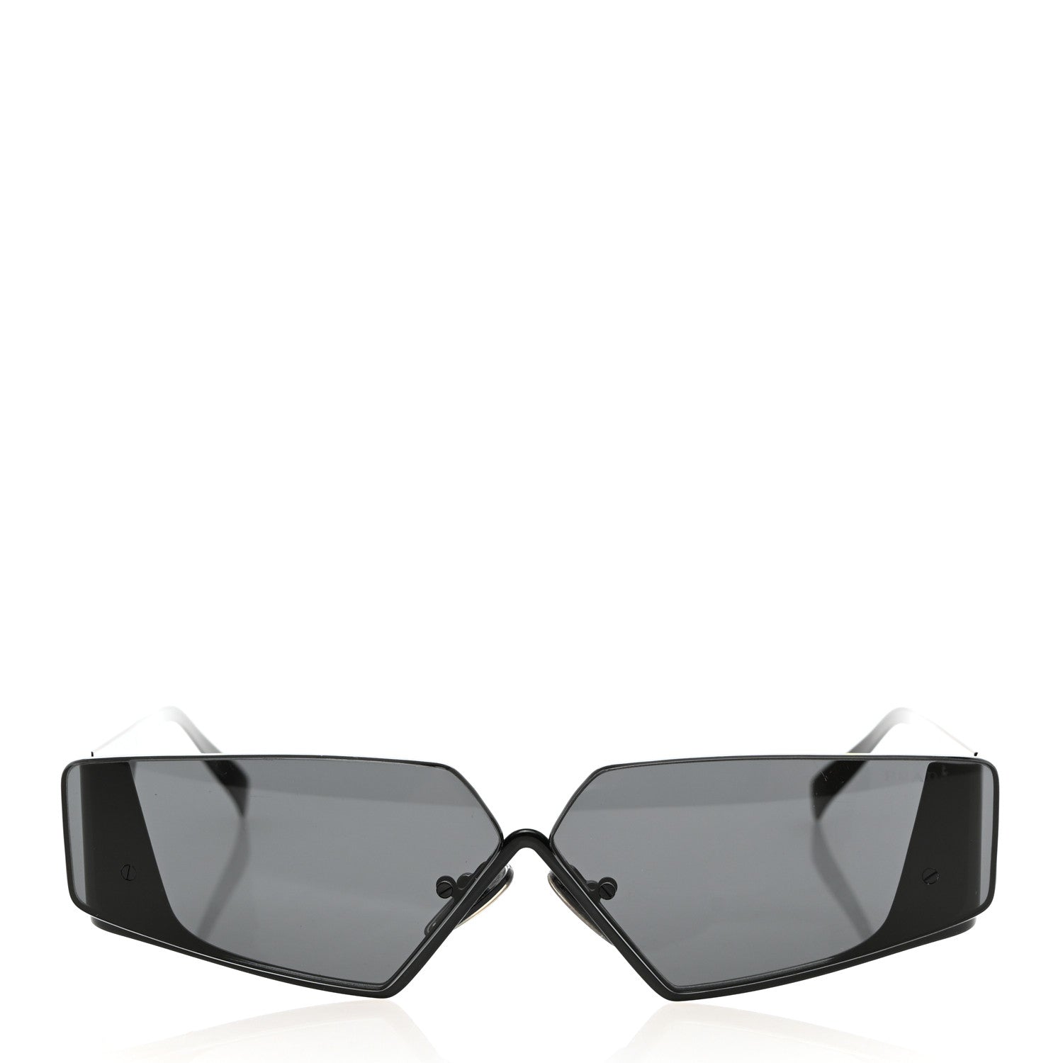 Prada Acetate Symbole Sunglasses SPR 58Z Black 2 of 7