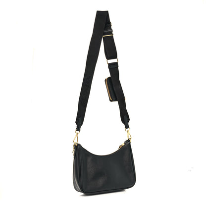 Prada Saffiano Lux Re-Edition 2005 Shoulder Bag Black 3 of 12