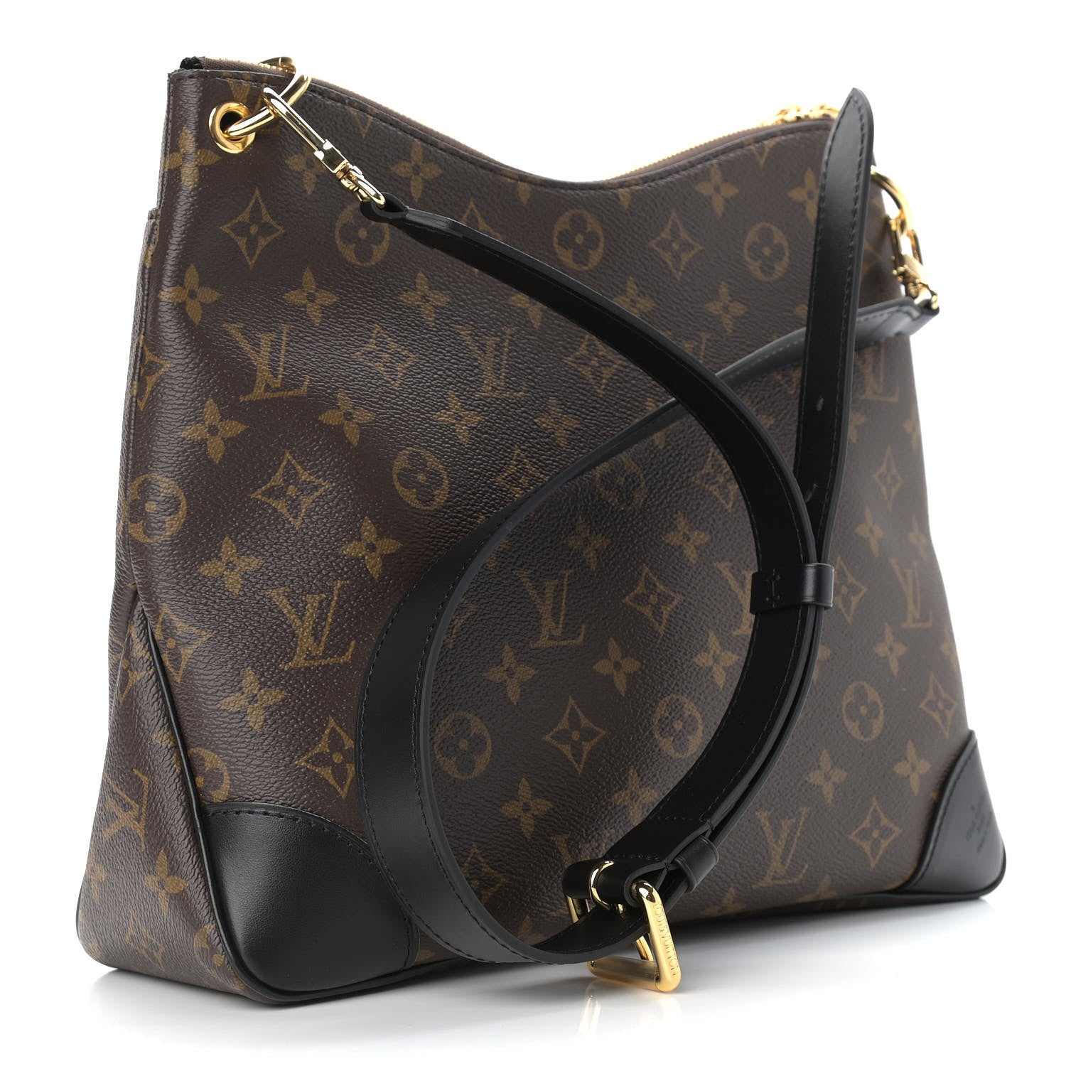 Louis Vuitton Monogram Odeon MM Black 3 of 10