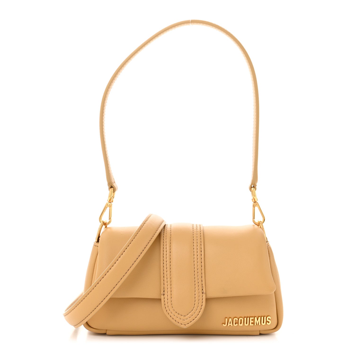 Jacquemus Padded Lambskin Le Petit Bambimou Camel 1 of 9