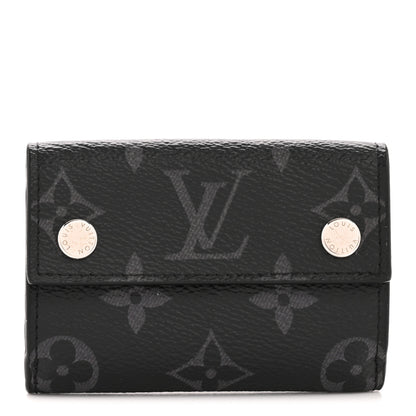 Louis Vuitton Monogram Eclipse Discovery Compact Wallet 1 of 10