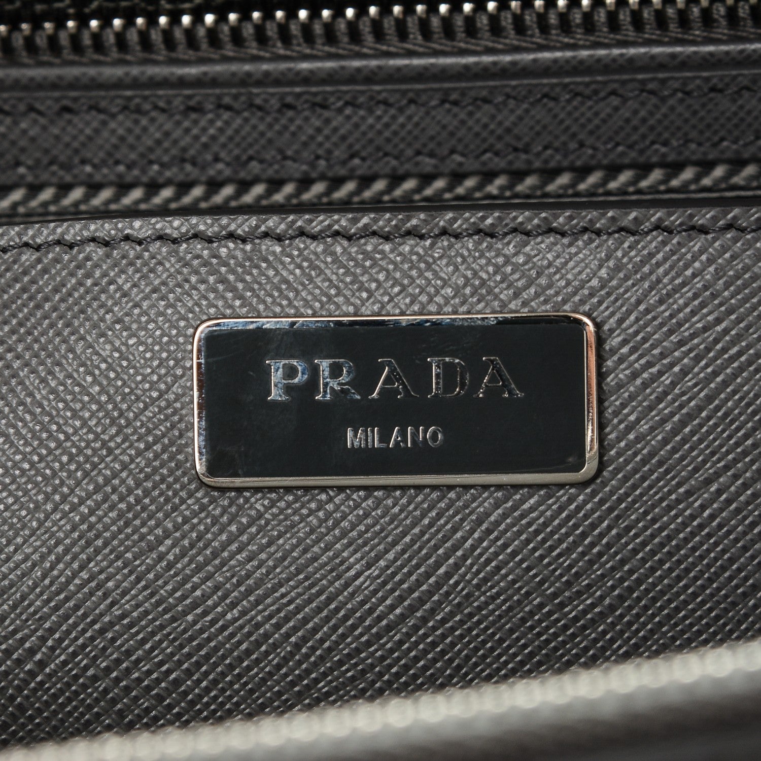 Prada Saffiano Medium Galleria Double Zip Tote Marmo 6 of 7