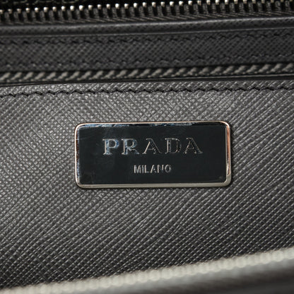 Prada Saffiano Medium Galleria Double Zip Tote Marmo 6 of 7