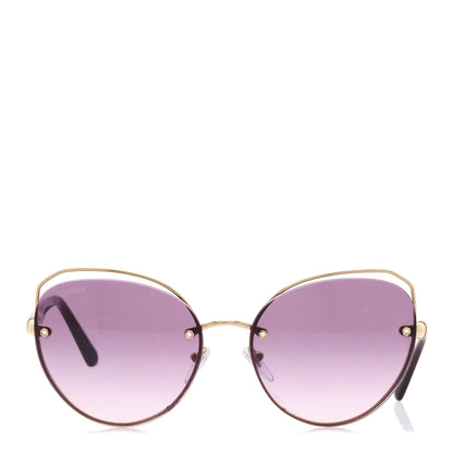 Bulgari Metal Enamel 6136-B Sunglasses Purple 3 of 5