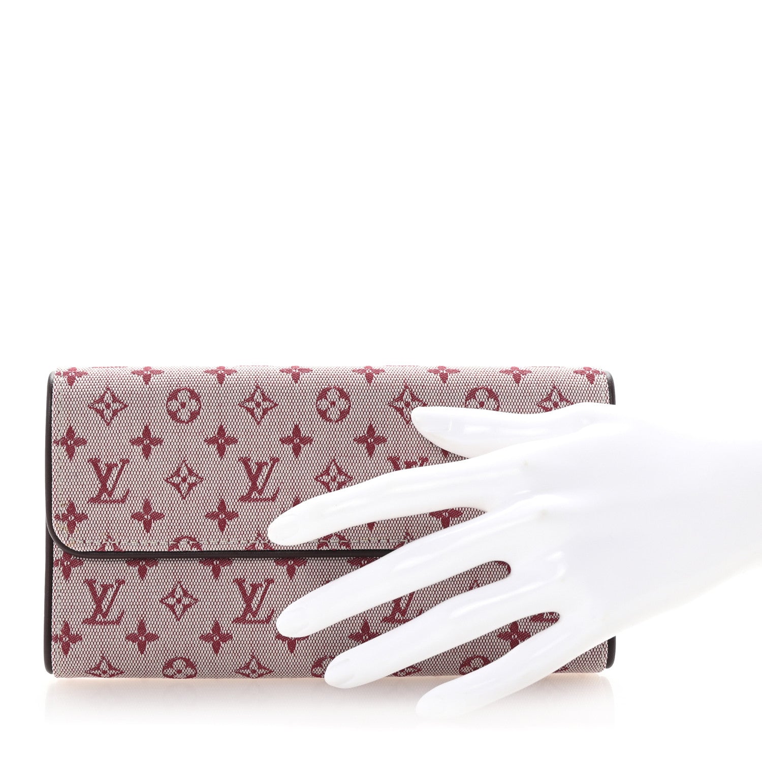 Louis Vuitton Mini Monogram Porte Tresor International Wallet Cherry 2 of 6