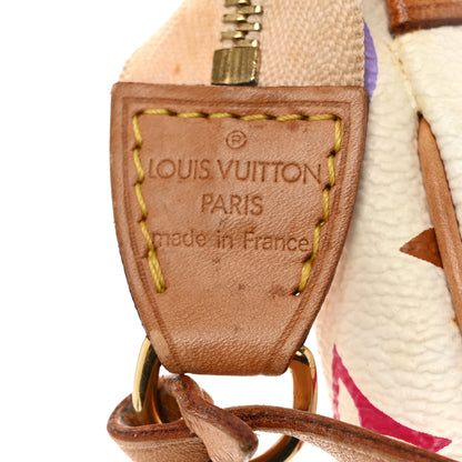 Louis Vuitton Monogram Multicolor Pochette Accessories White 7 of 11