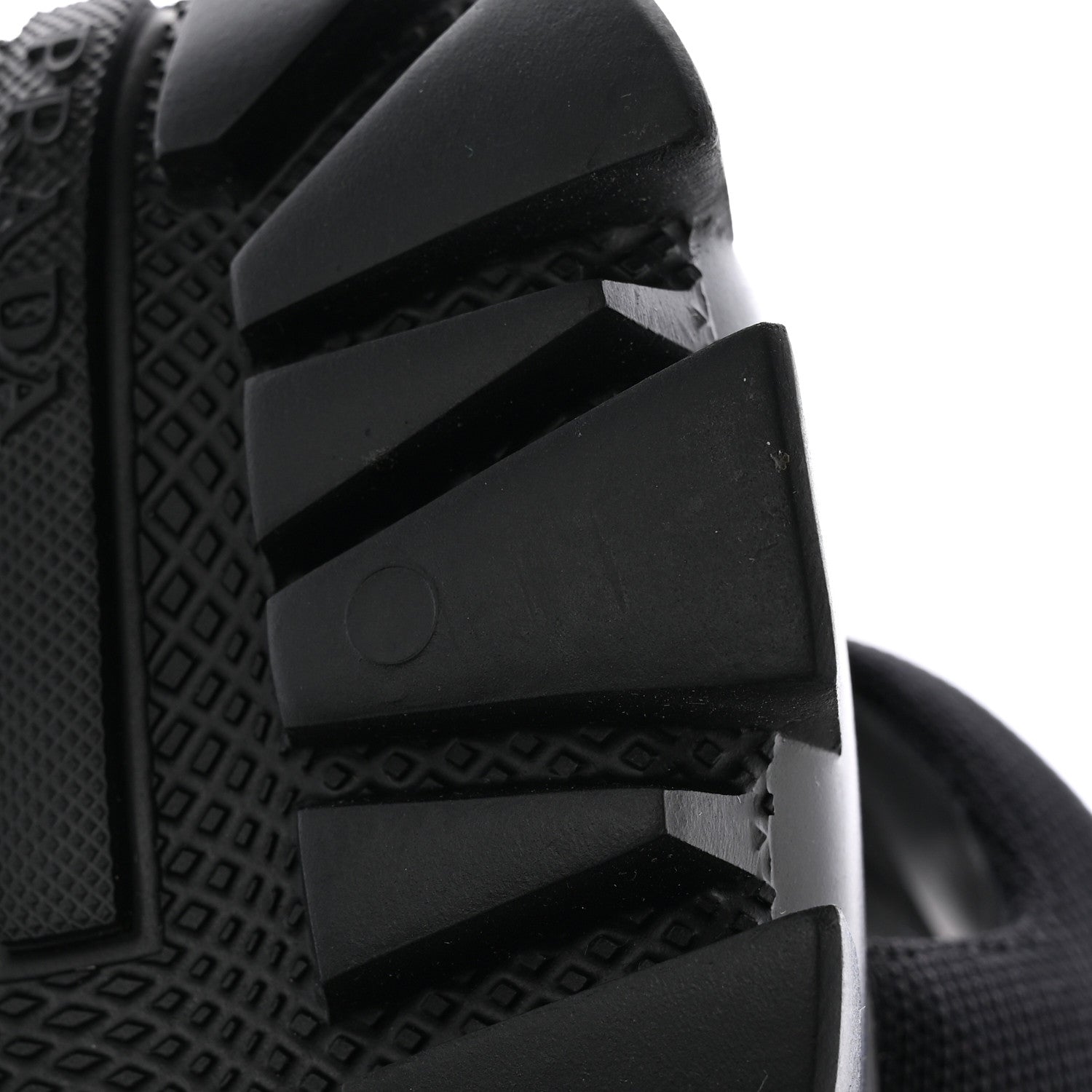 Prada Rubber Nylon Velcro Mens Cloudbust Thunder Sandals 8.5 Black 13 of 21