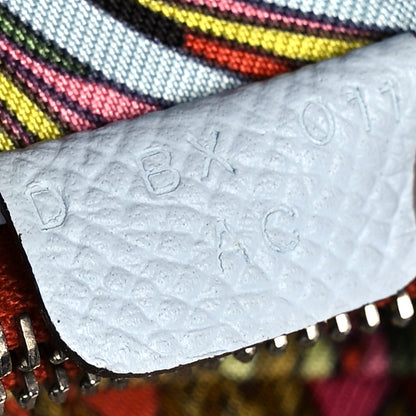 Hermes Epsom Silk'In Wallet Bleu Brume 7 of 12