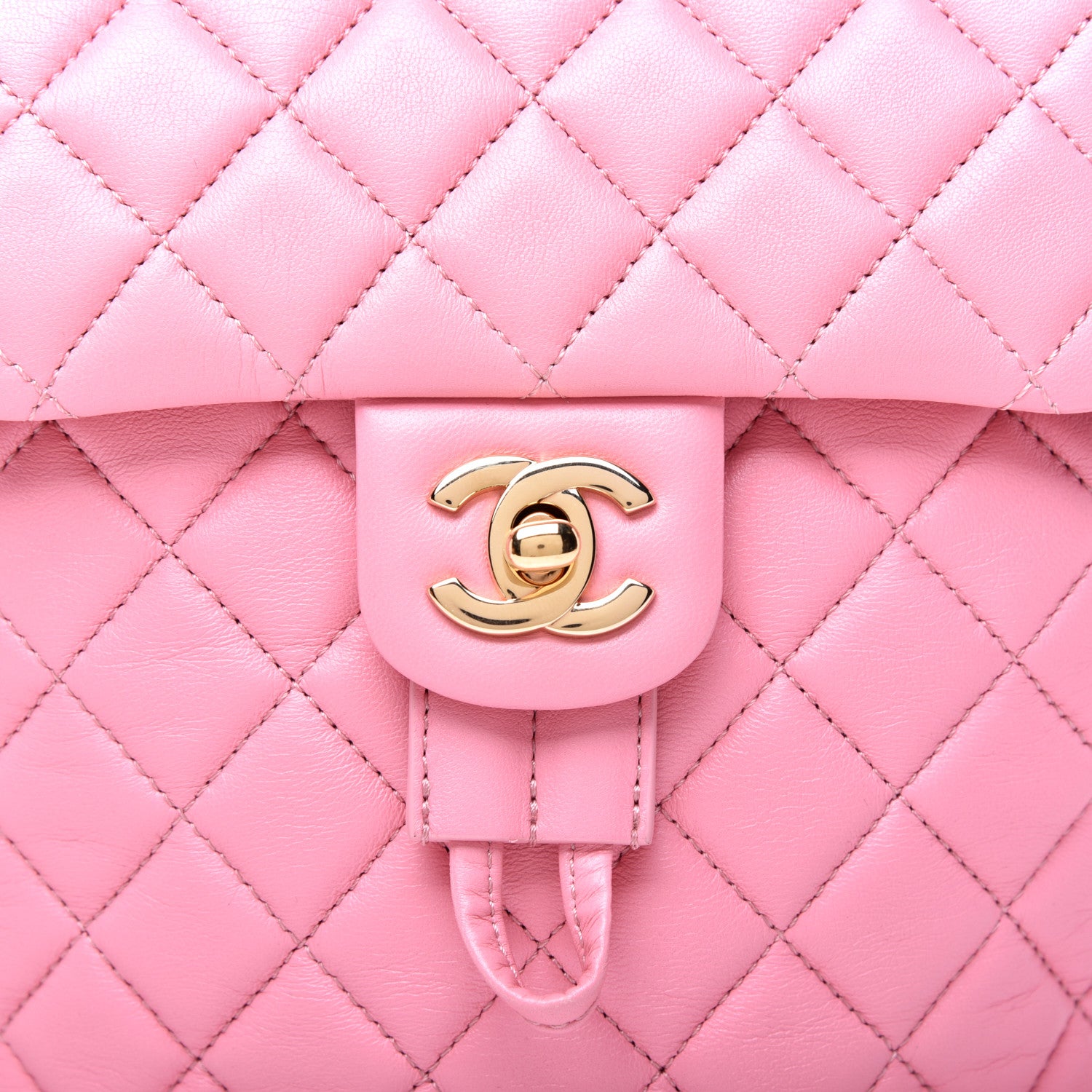 Chanel Lambskin Quilted Mini Urban Spirit Backpack Pink 9 of 12