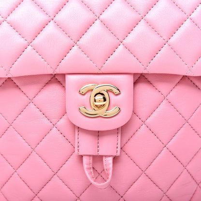 Chanel Lambskin Quilted Mini Urban Spirit Backpack Pink 9 of 12