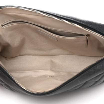 Chanel Caviar Quilted Jumbo Easy Flap Black 5 of 13