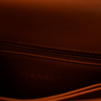 Chanel Caviar Quilted Mini Coco Chain Handle Flap Brown 5 of 11