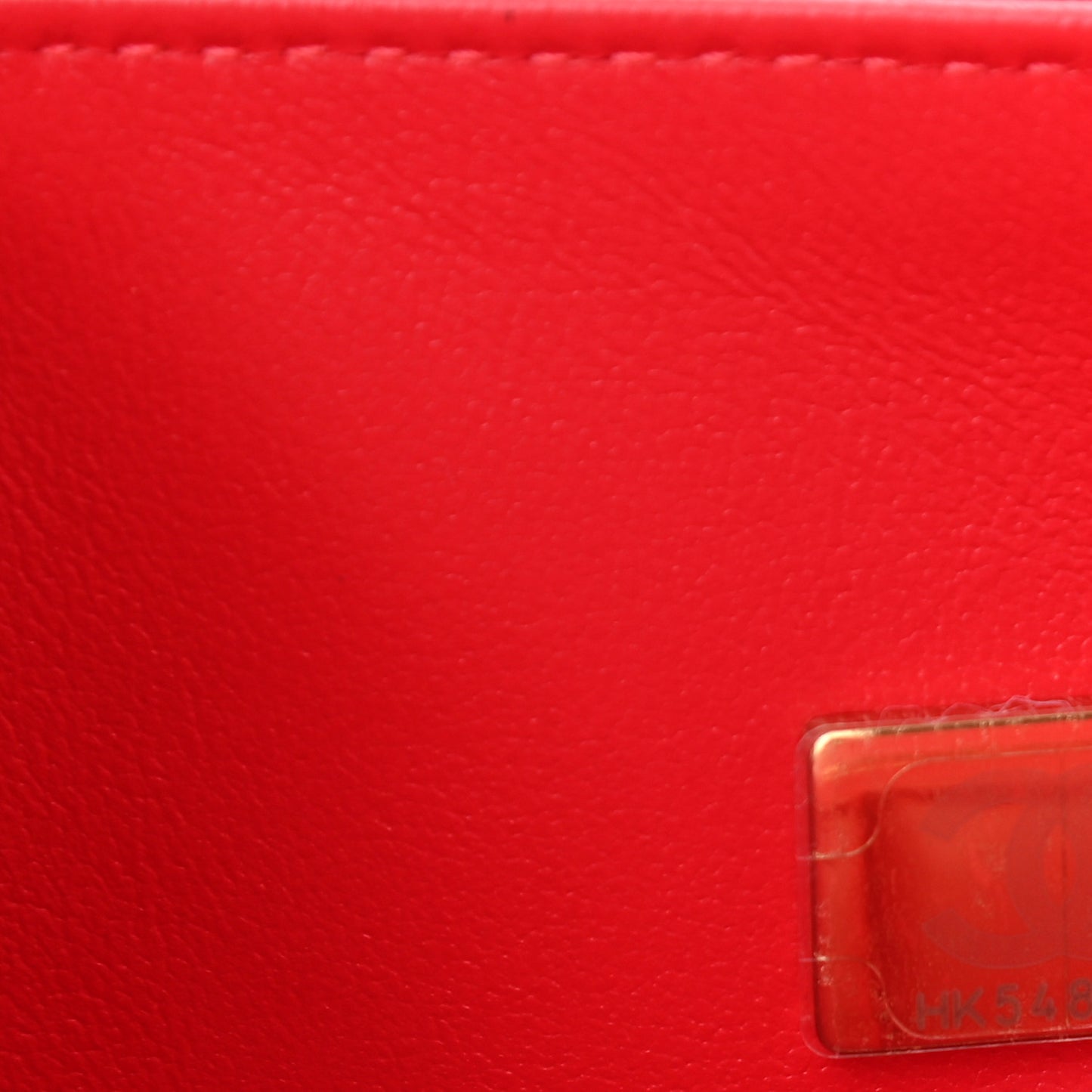Caviar Quilted Medium Double Flap Red