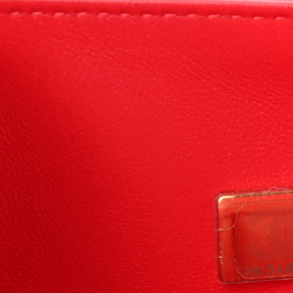 Chanel Caviar Quilted Medium Double Flap Red 7 of 9