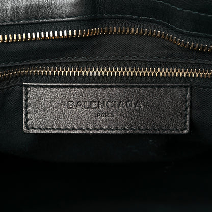 Balenciaga Veau Amp Plate Gold Hardware City Black 6 of 10