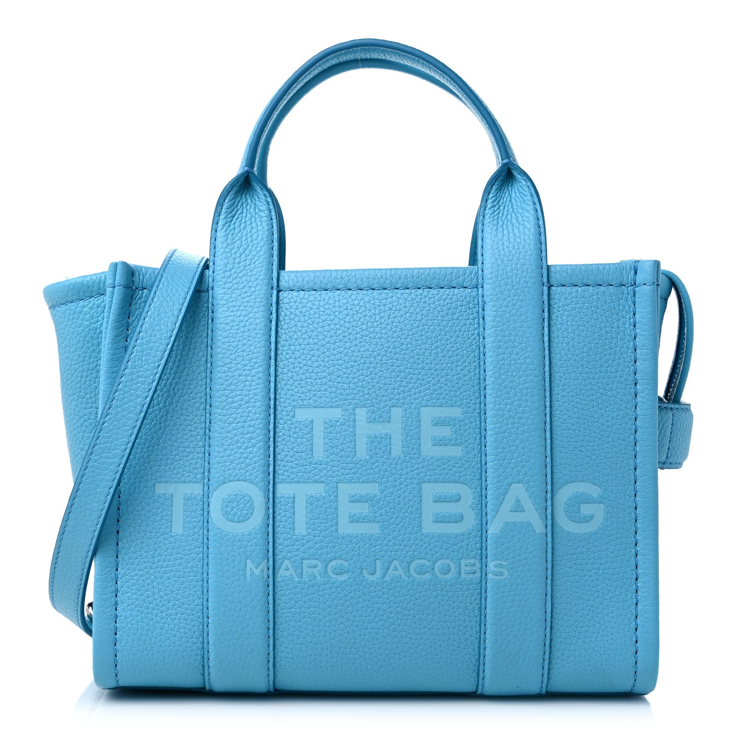 Marc Jacobs Grained Calfskin Small The Tote Bag Pool 1 of 9