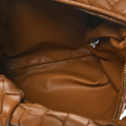 Bottega Veneta Nappa Intrecciato Teen Jodie Hobo Caramel 5 of 10