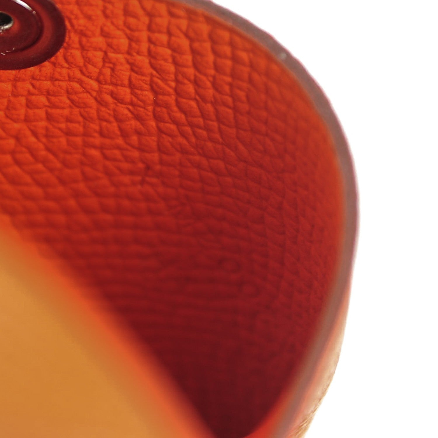 Hermes Epsom Calvi Card Case Orange 7 of 7