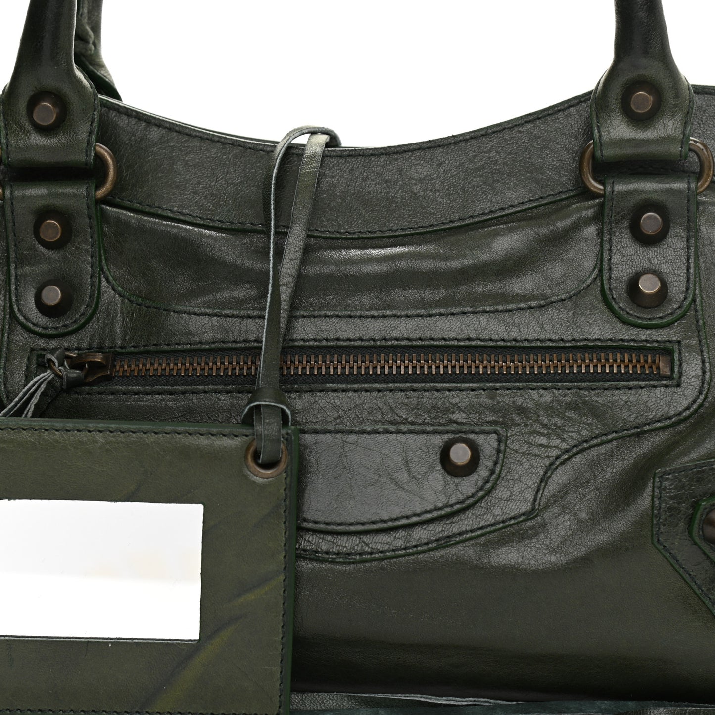 Chevre Classic Hardware First Olive