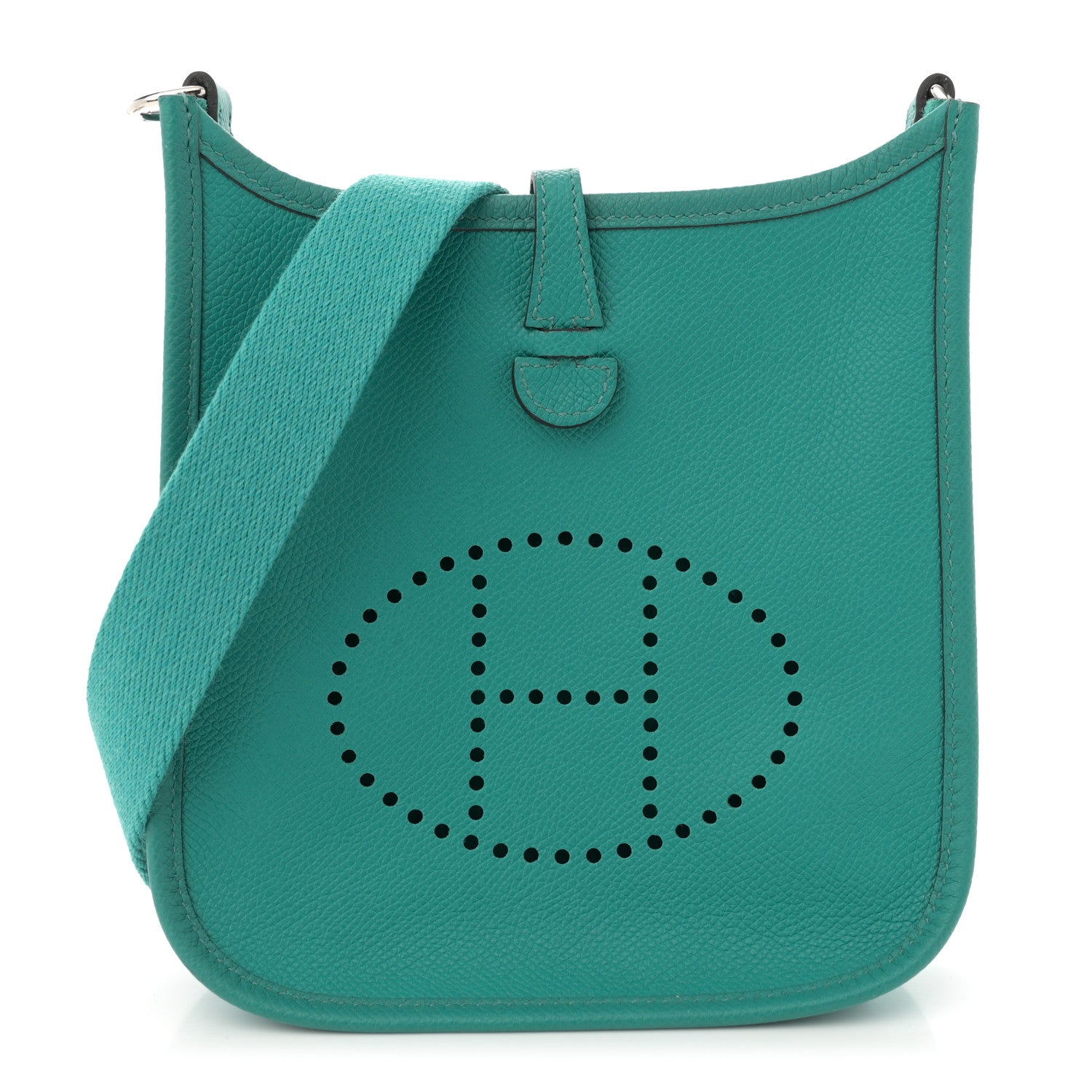 Hermes Epsom Evelyne TPM Bleu Paon 1 of 10